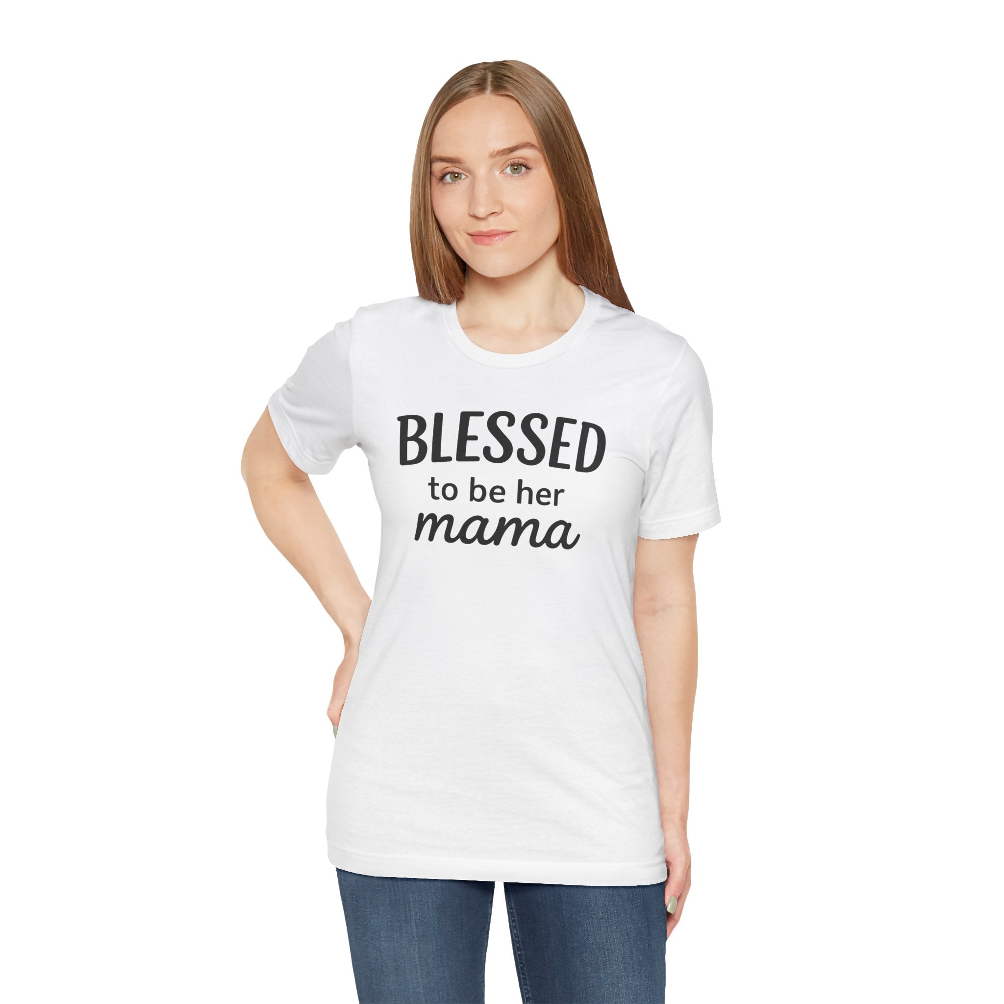 Blessed Mama T-Shirt - Unisex Short Sleeve Tee for Mother's Day & Everyday Wear