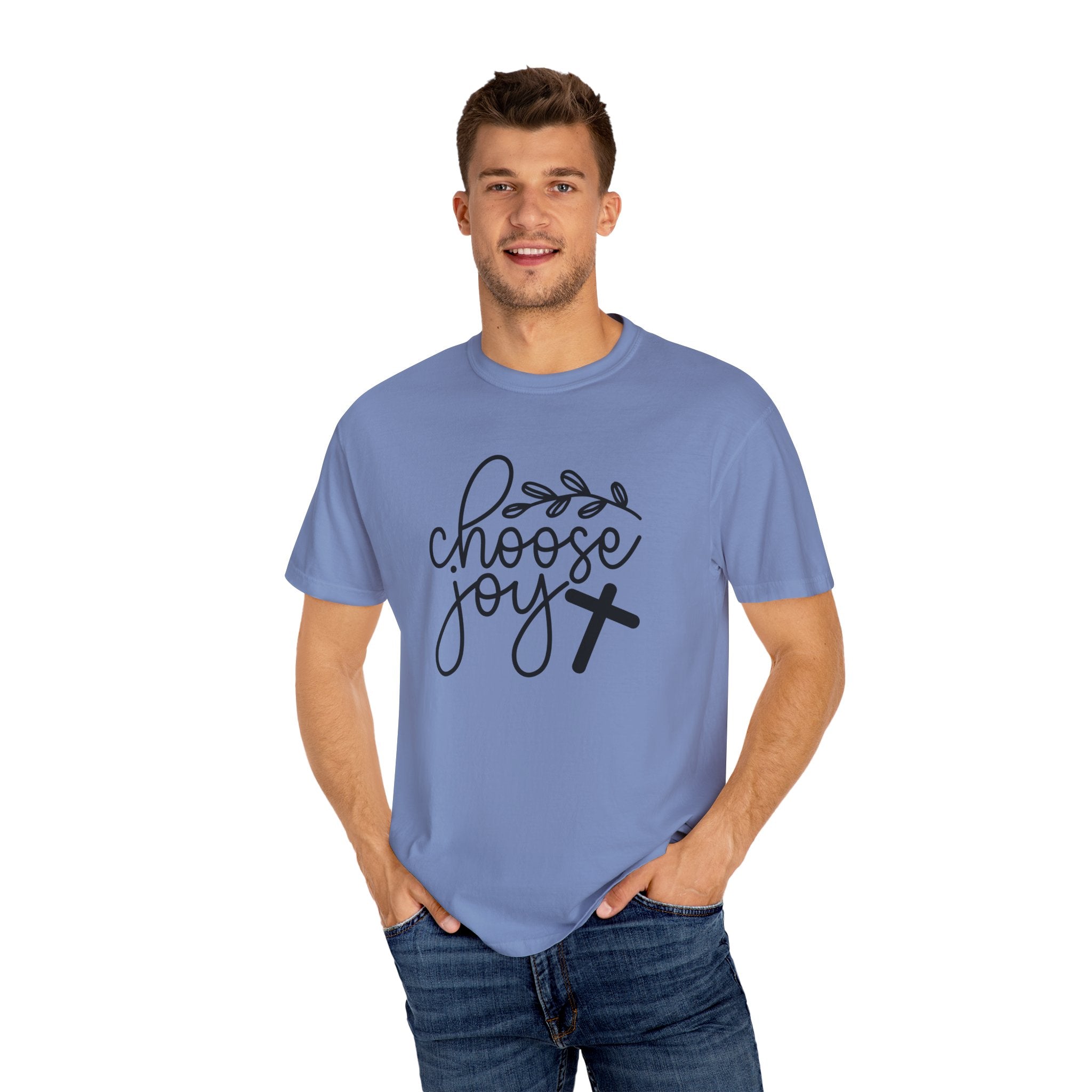 "Choose Joy" Tee - Spread Happiness, Wear Your Faith