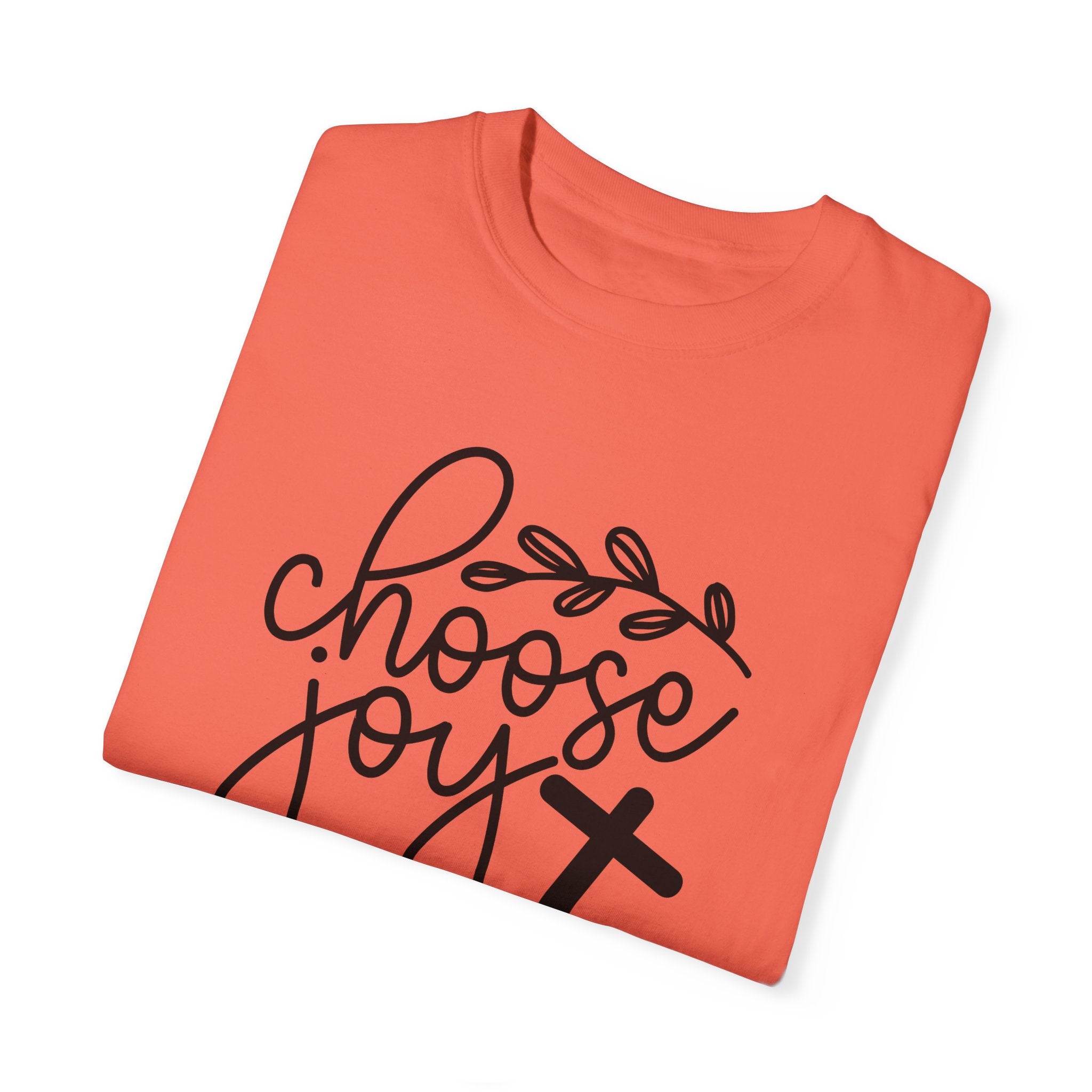 "Choose Joy" Tee - Spread Happiness, Wear Your Faith