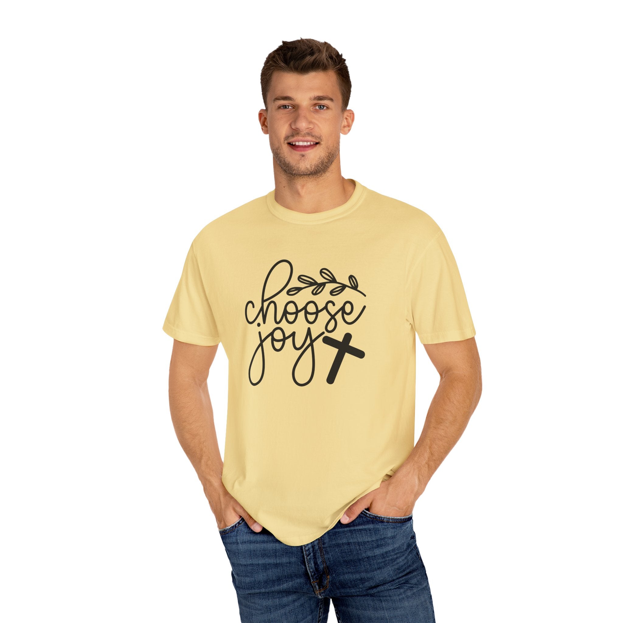 "Choose Joy" Tee - Spread Happiness, Wear Your Faith