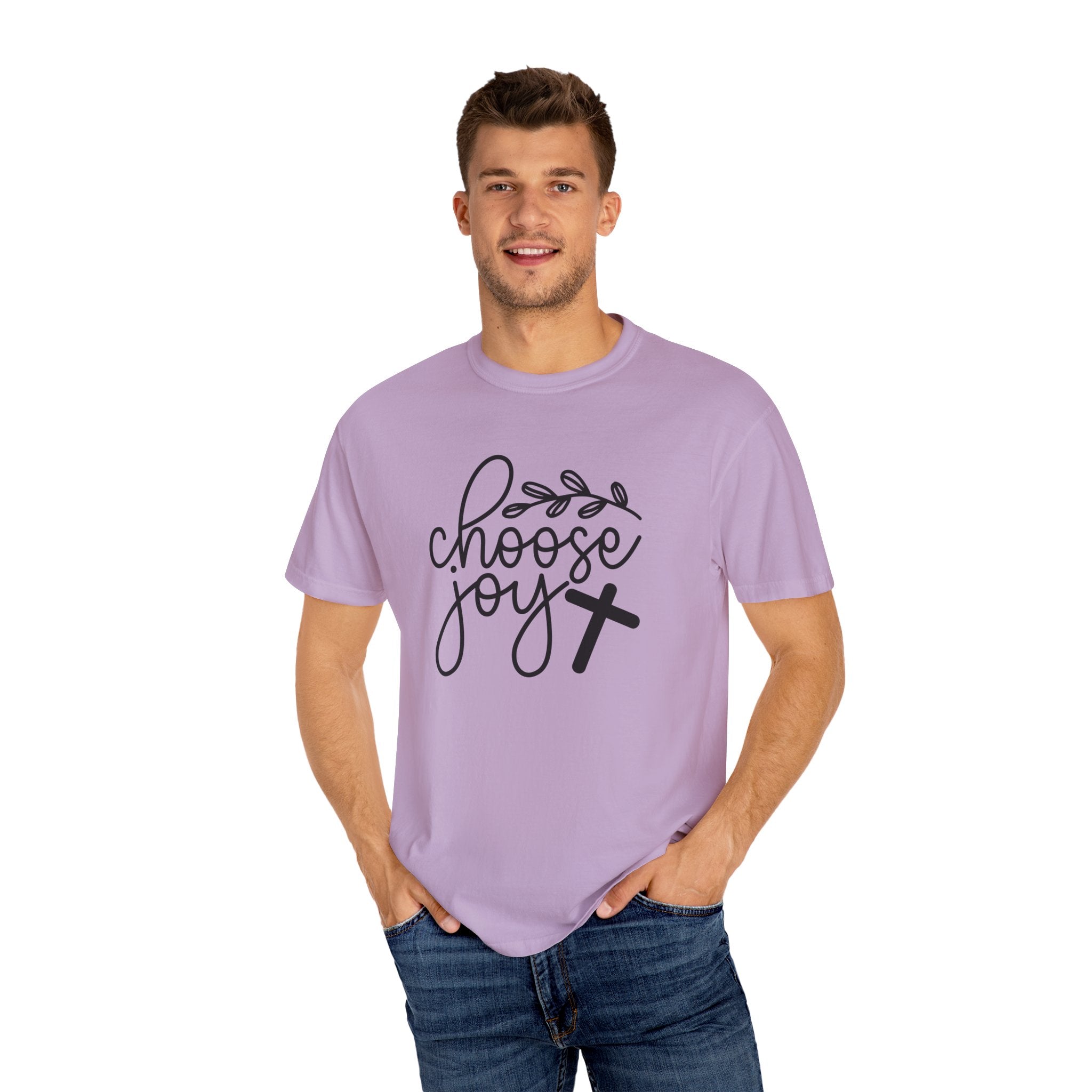 "Choose Joy" Tee - Spread Happiness, Wear Your Faith