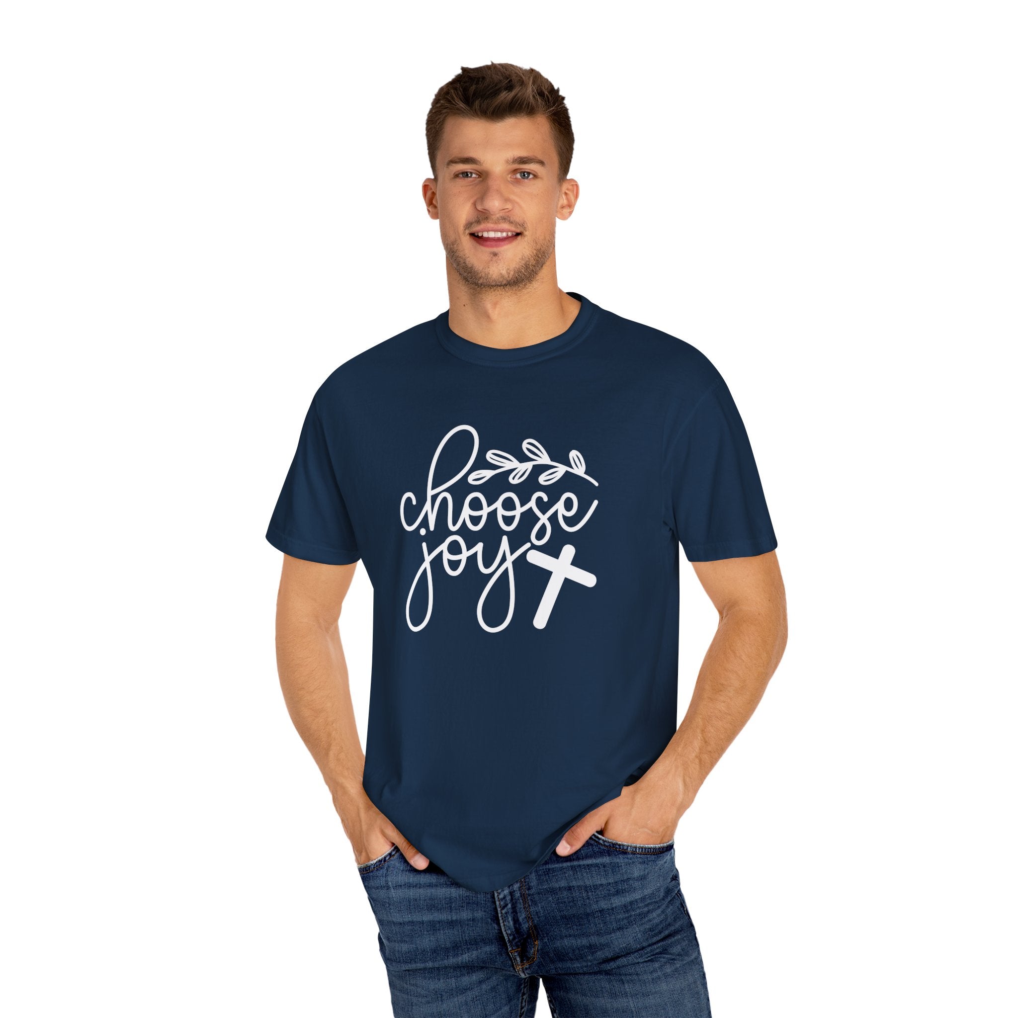 "Choose Joy" Tee - Spread Happiness, Wear Your Faith