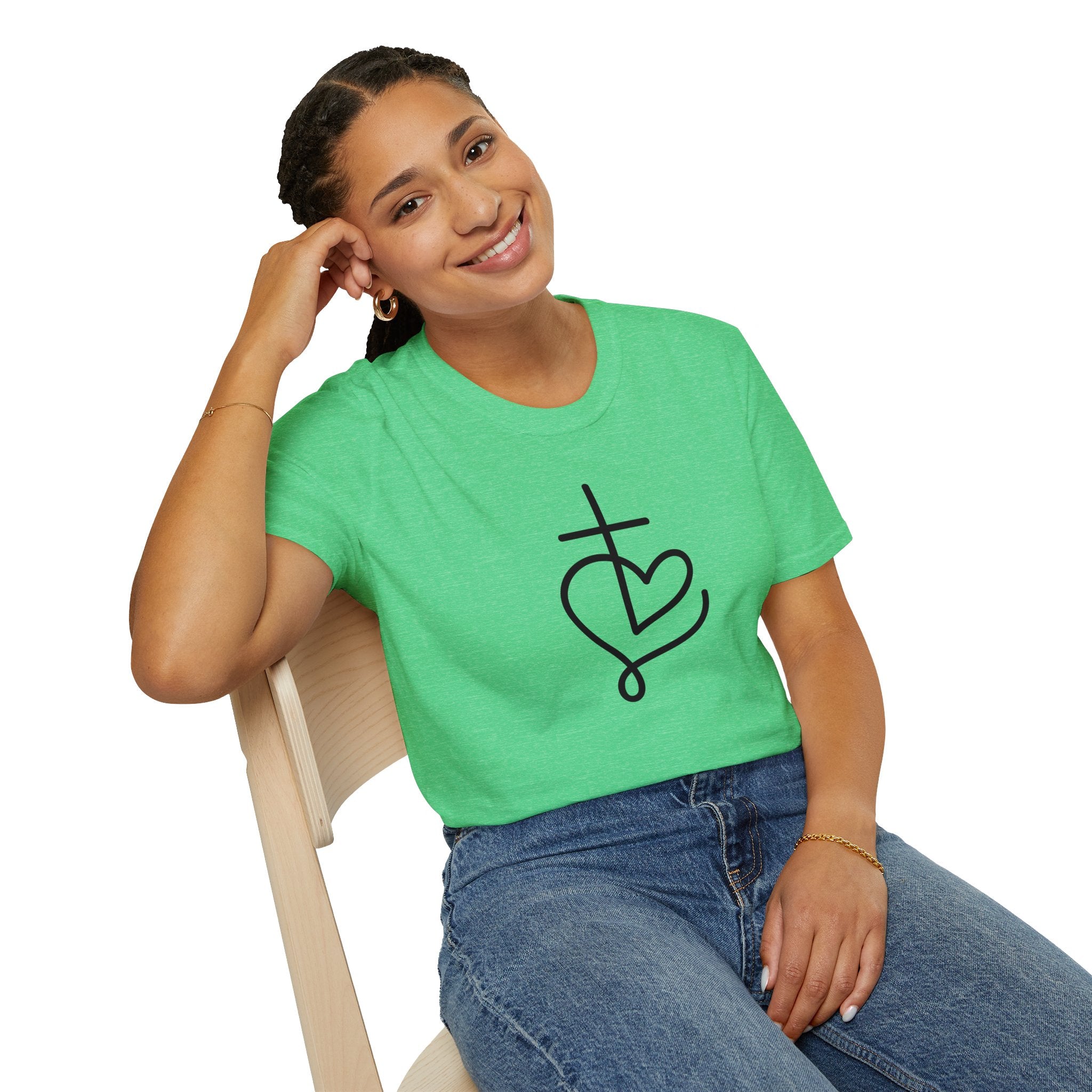 Transforming Heart Tee - A Beautiful Reminder That His Love Changes Everything