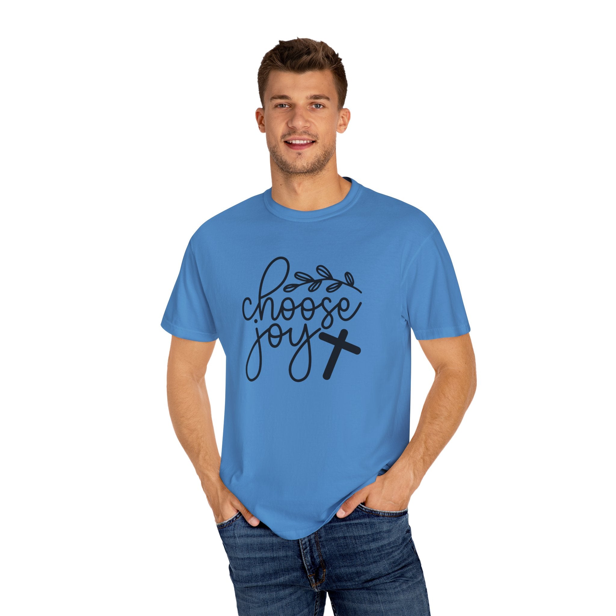 "Choose Joy" Tee - Spread Happiness, Wear Your Faith
