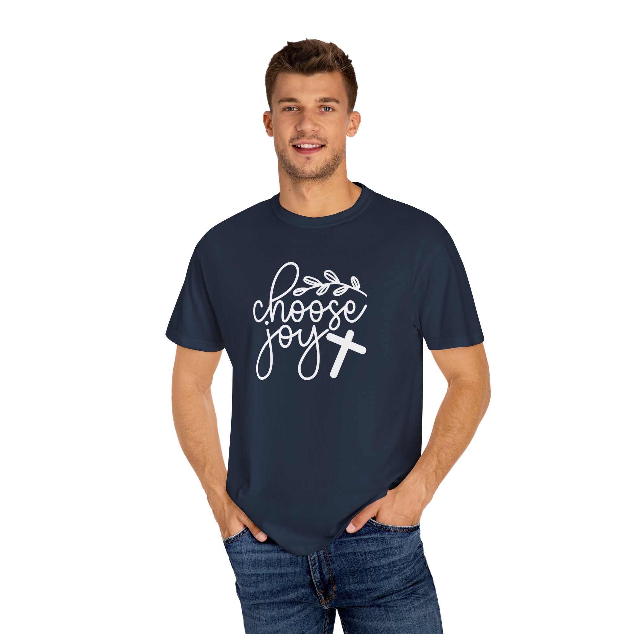 "Choose Joy" Tee - Spread Happiness, Wear Your Faith