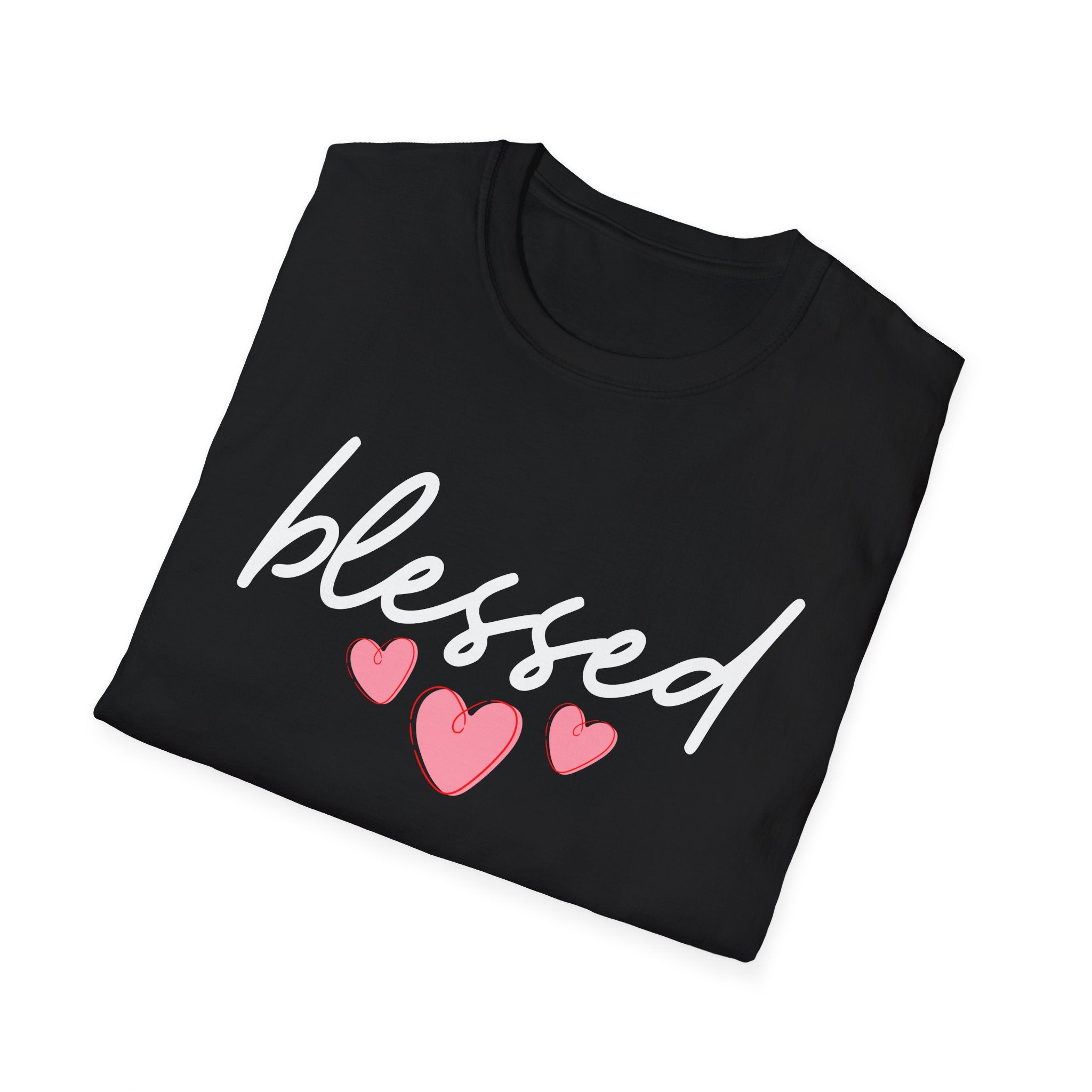 "Blessed" Tee - Comfort Meets Gratitude