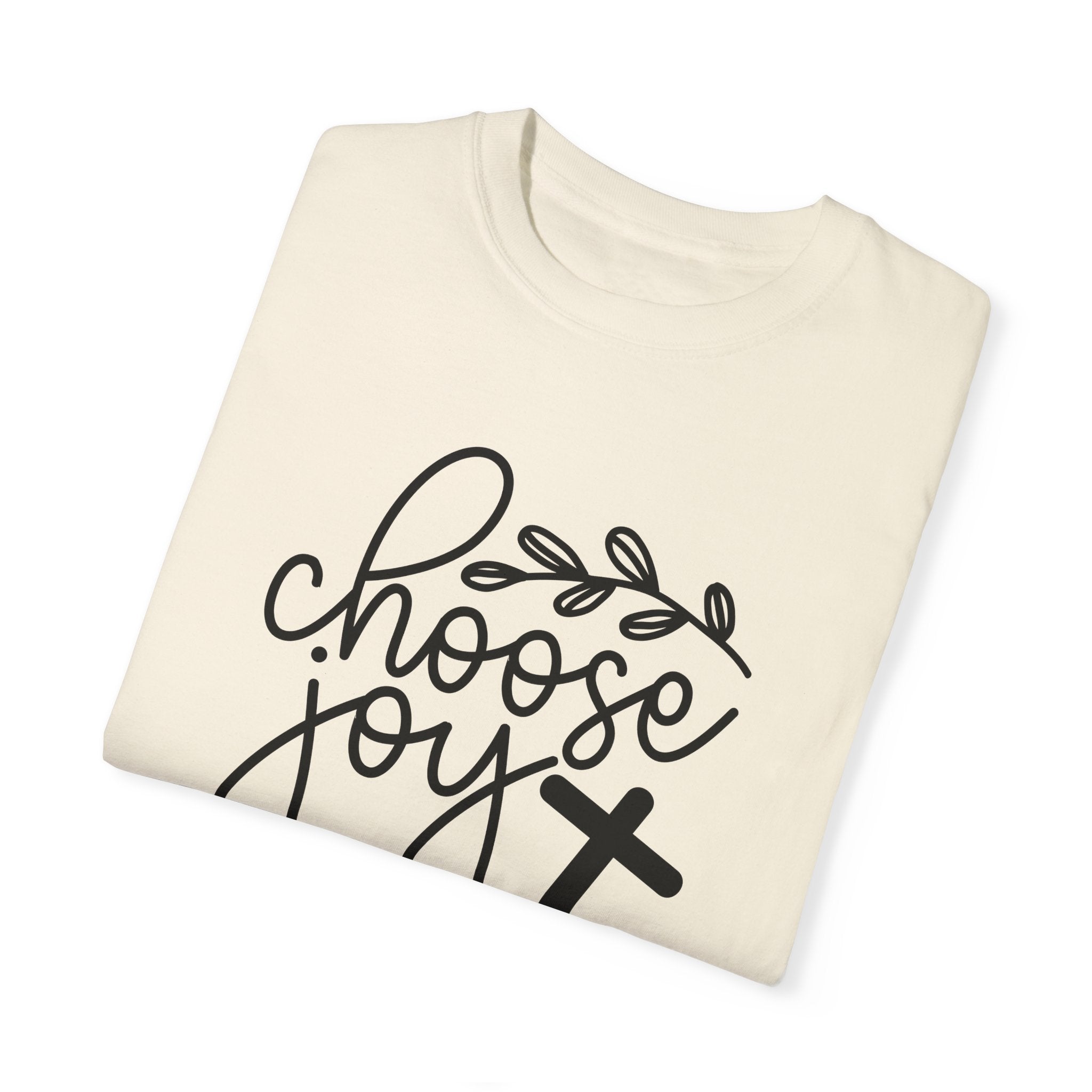 "Choose Joy" Tee - Spread Happiness, Wear Your Faith