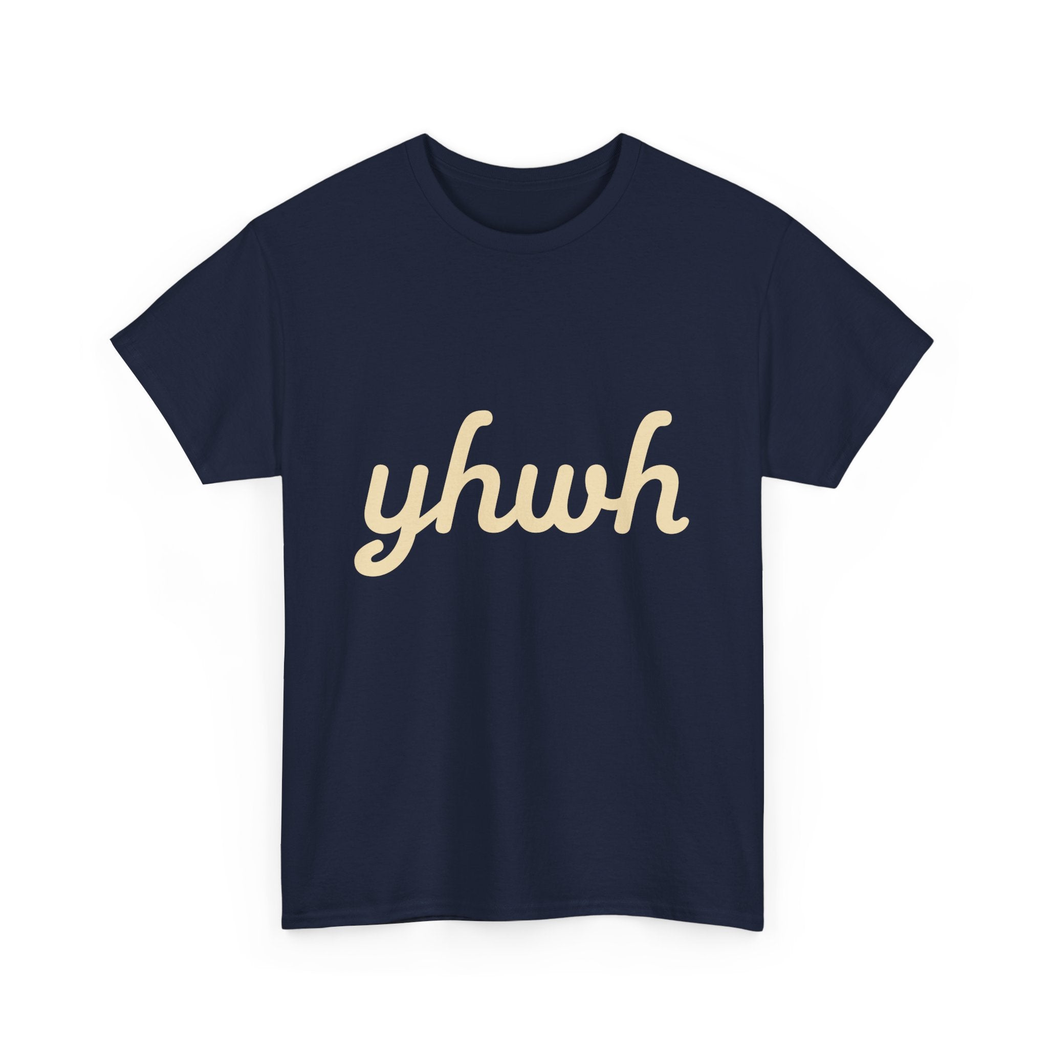 Cursive YHWH - Navy