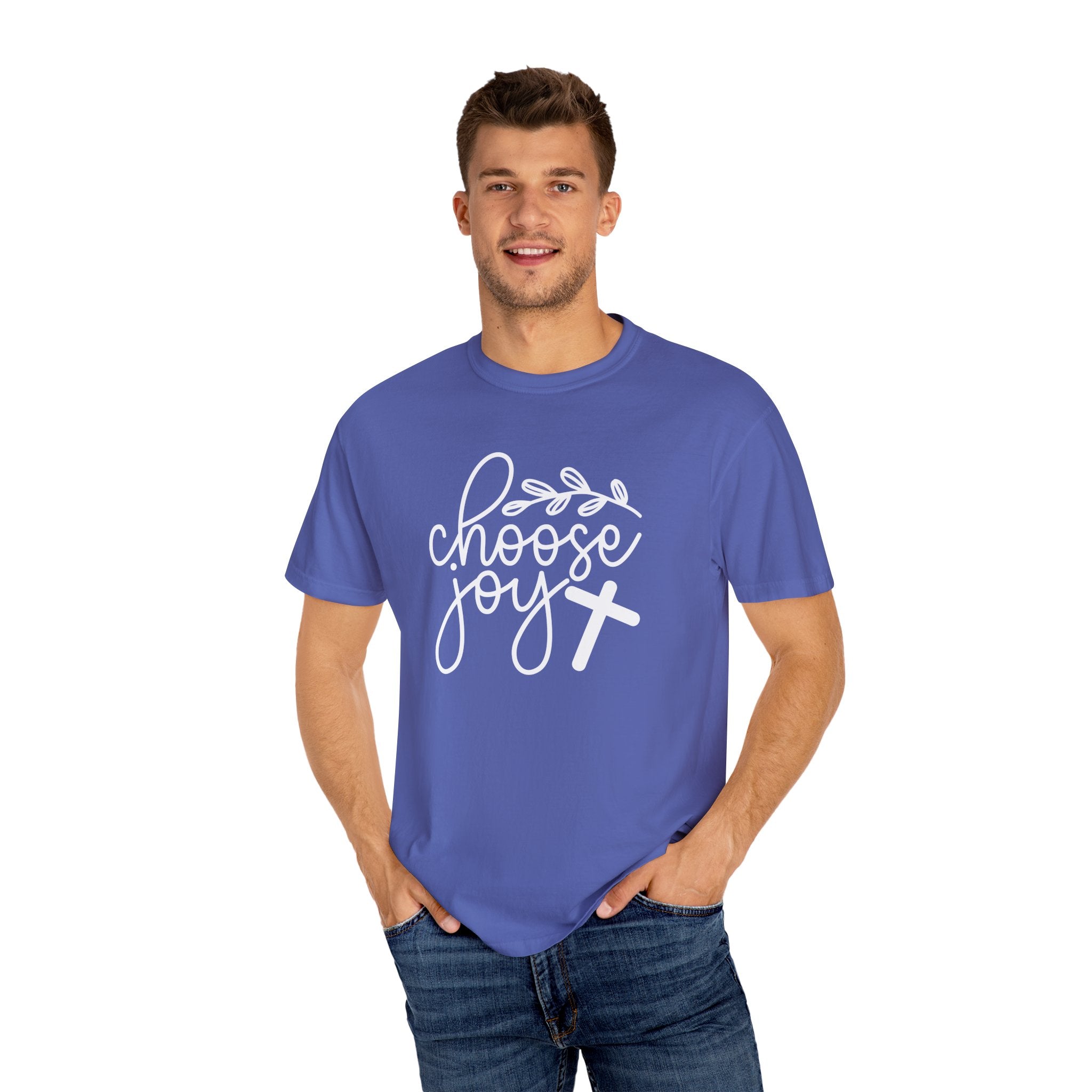 "Choose Joy" Tee - Spread Happiness, Wear Your Faith
