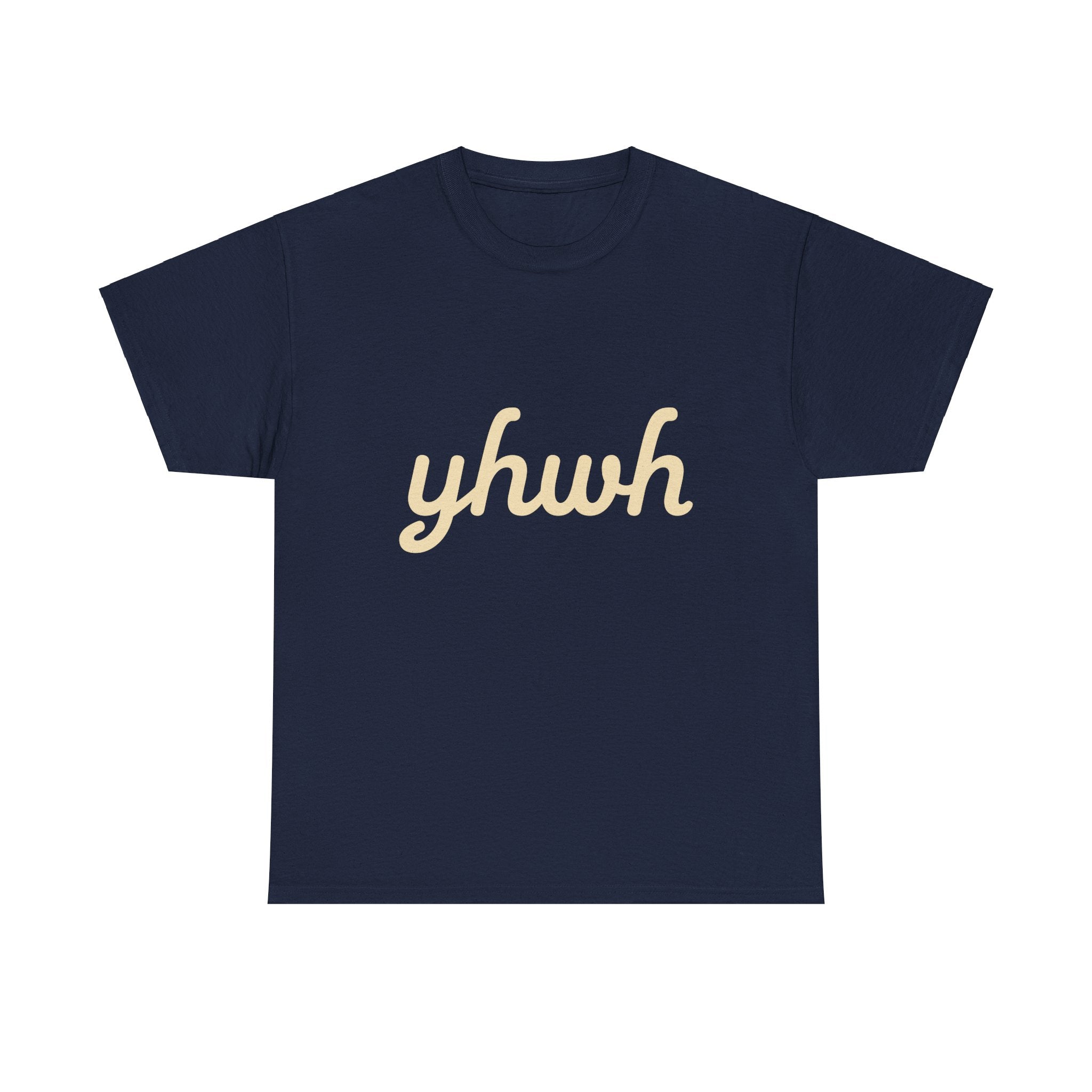 Cursive YHWH - Navy