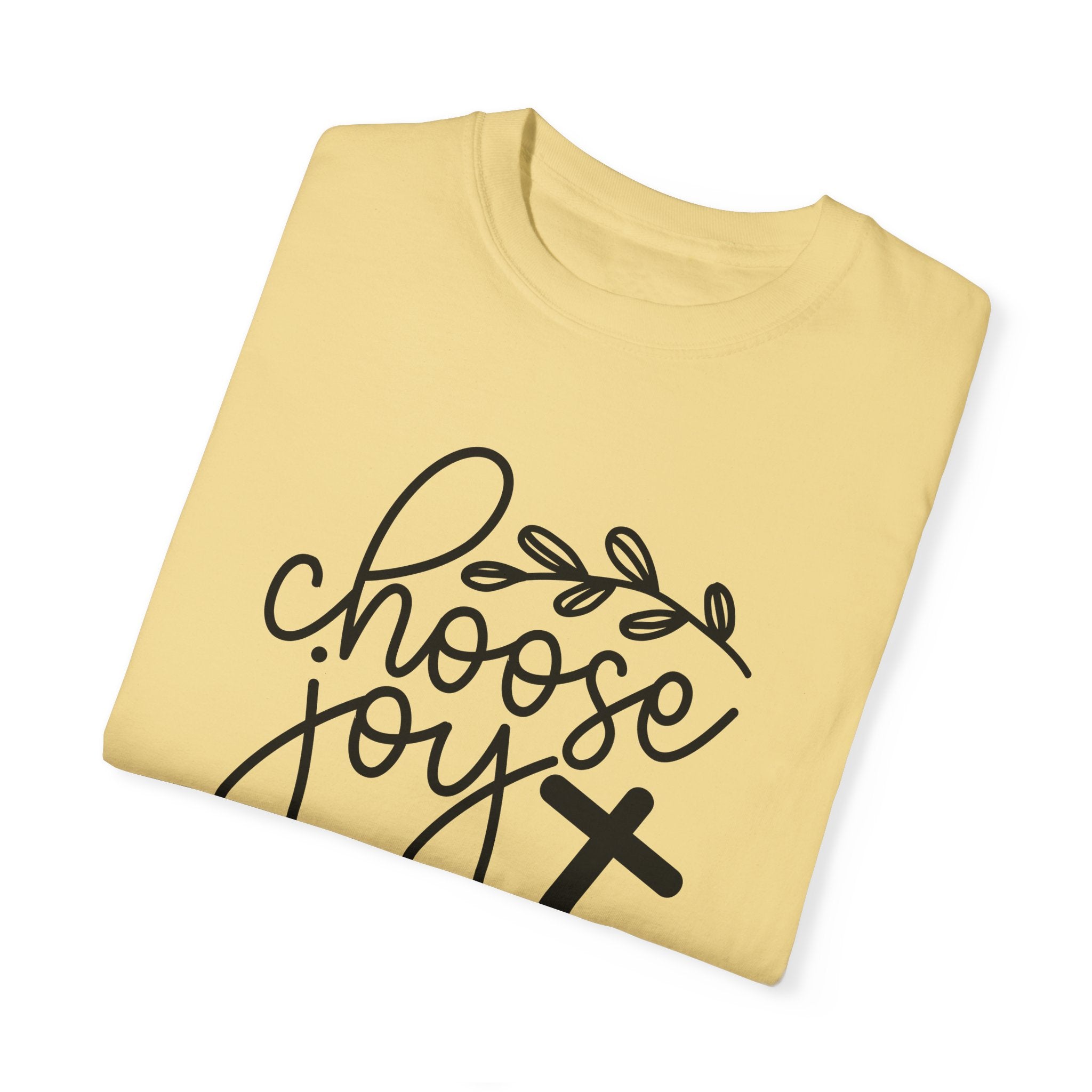 "Choose Joy" Tee - Spread Happiness, Wear Your Faith