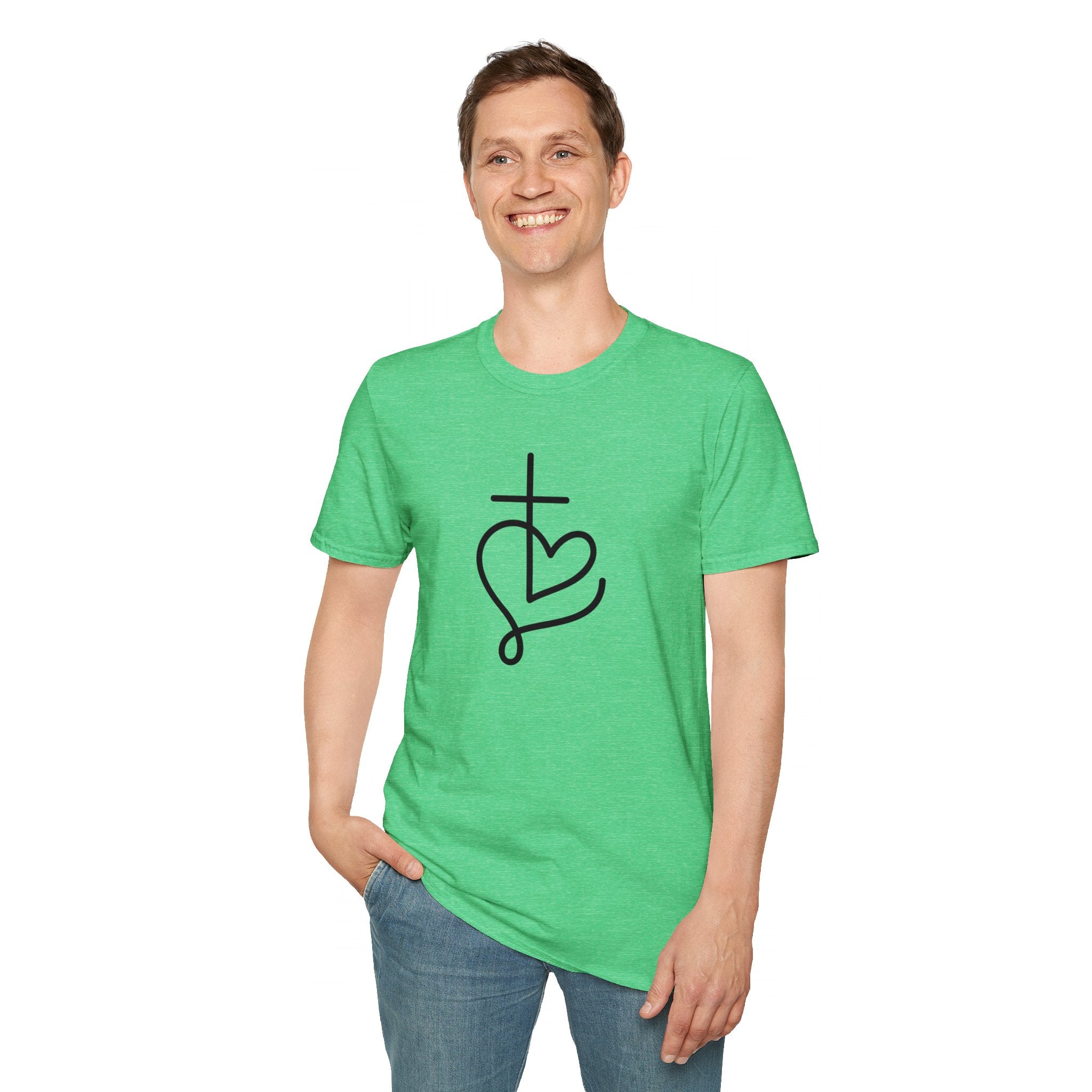 Transforming Heart Tee - A Beautiful Reminder That His Love Changes Everything