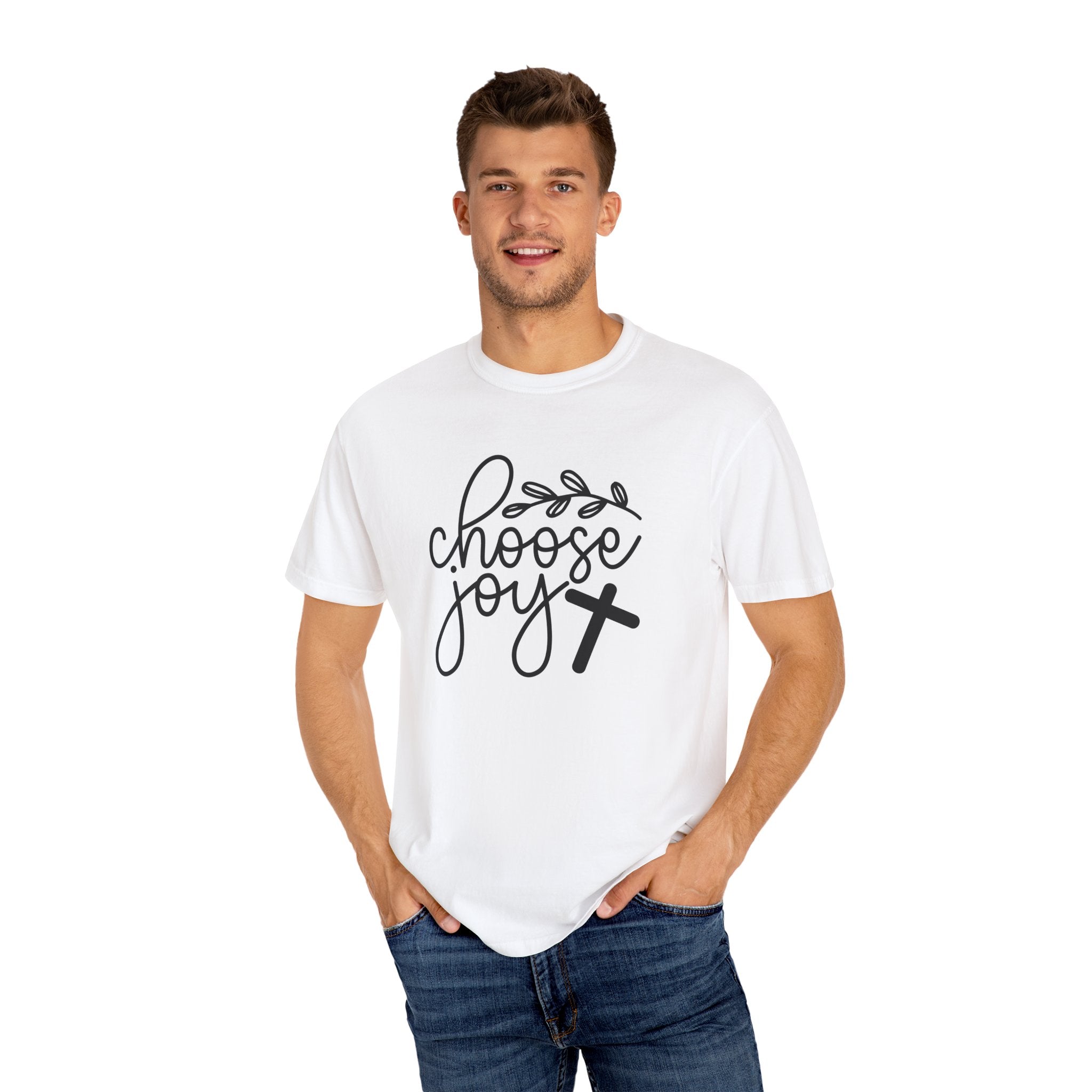 "Choose Joy" Tee - Spread Happiness, Wear Your Faith
