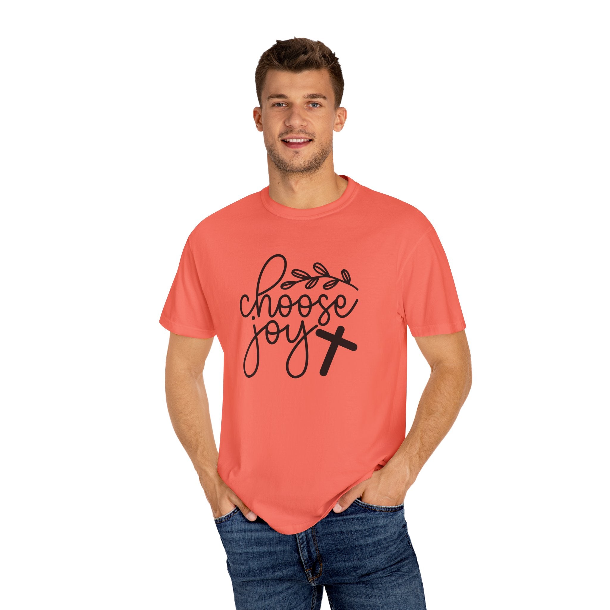 "Choose Joy" Tee - Spread Happiness, Wear Your Faith