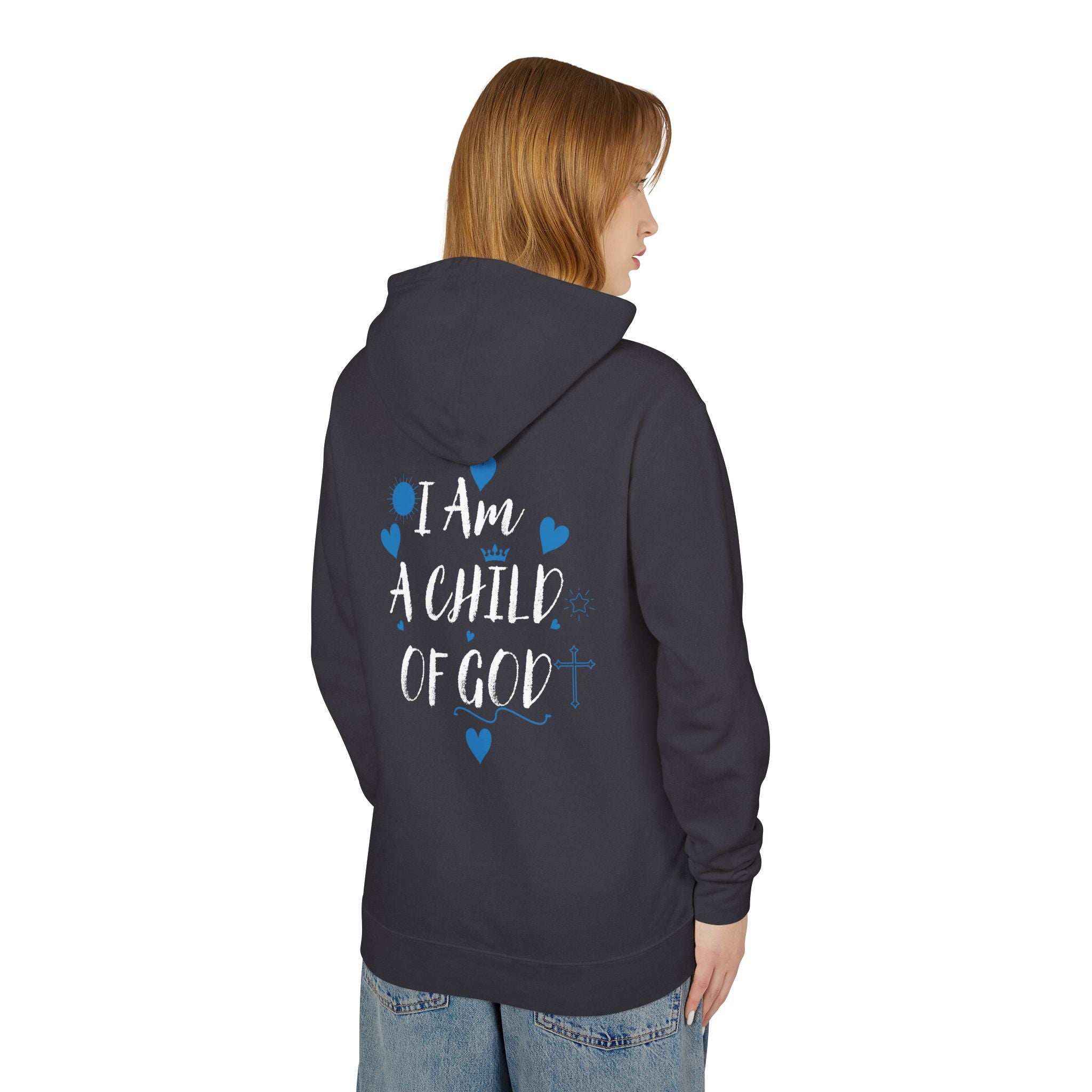 "I am a Child of God" Hoodie - Where Heavenly Heritage Meets Earthly Excellence