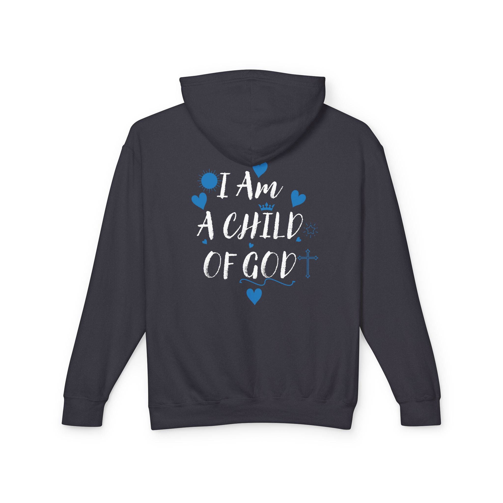 "I am a Child of God" Hoodie - Where Heavenly Heritage Meets Earthly Excellence