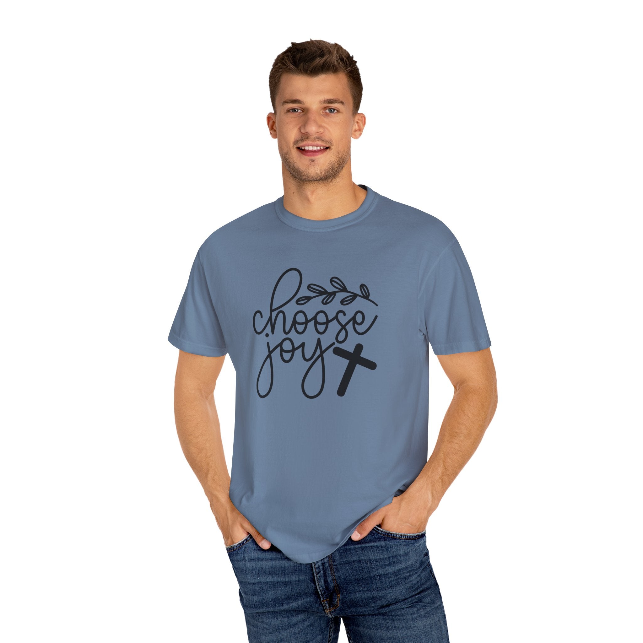 "Choose Joy" Tee - Spread Happiness, Wear Your Faith
