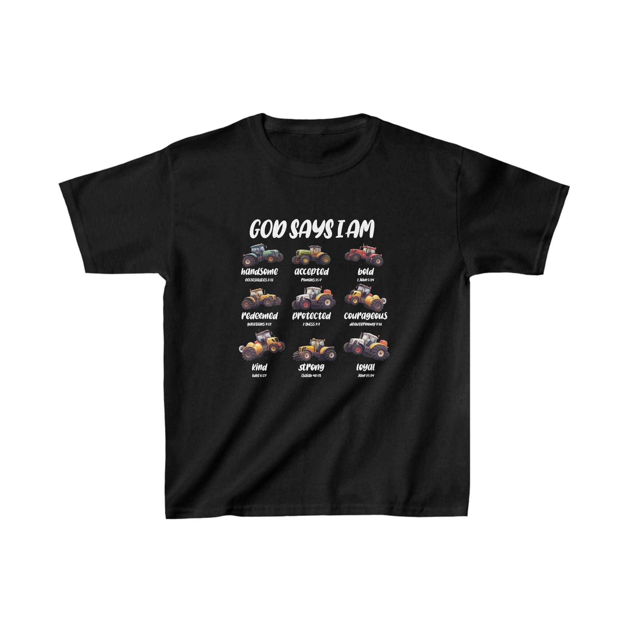 "God Says' Kids Heavy Cotton™ Tee