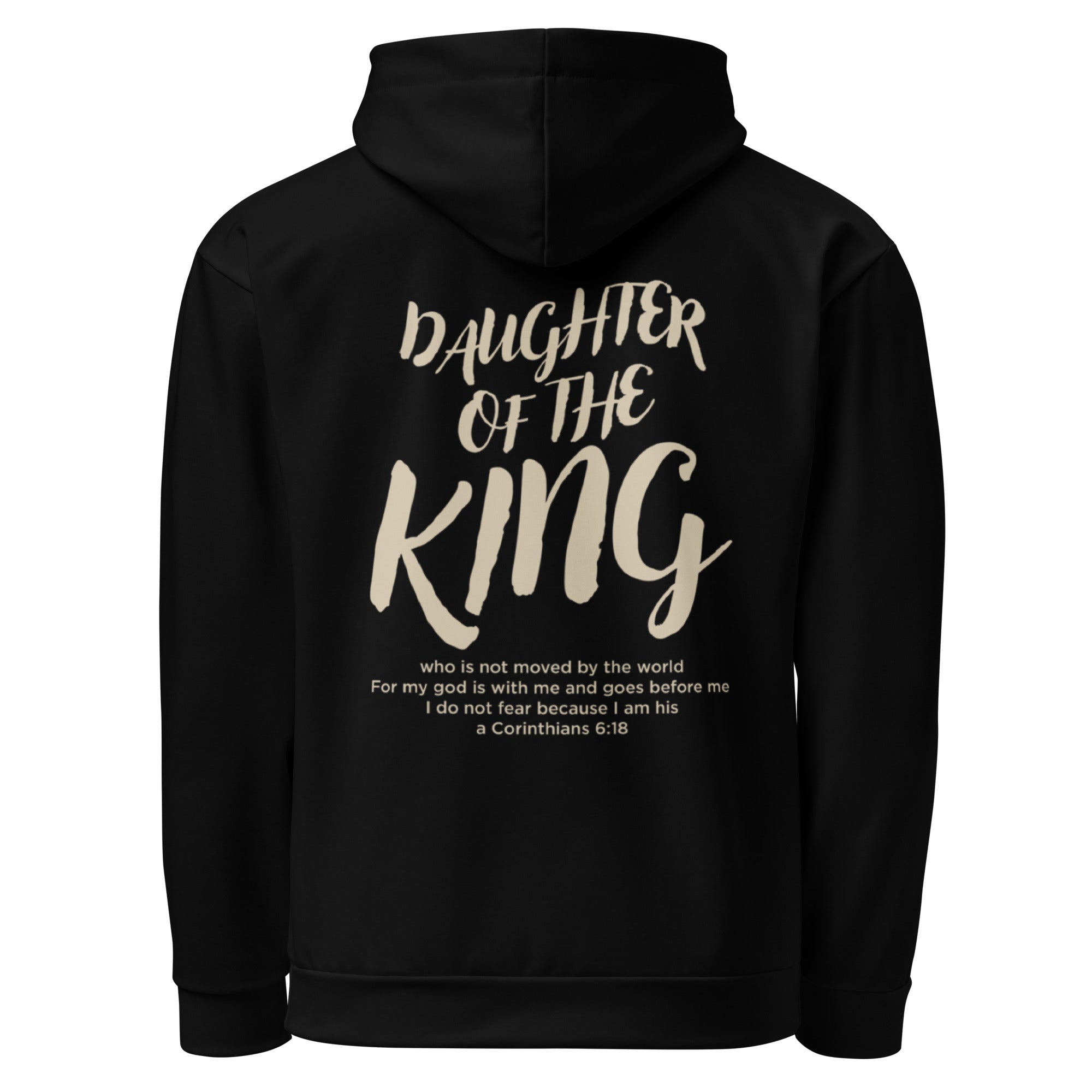 "Daughter of the King" Hoodie - Comfort Meets Faith