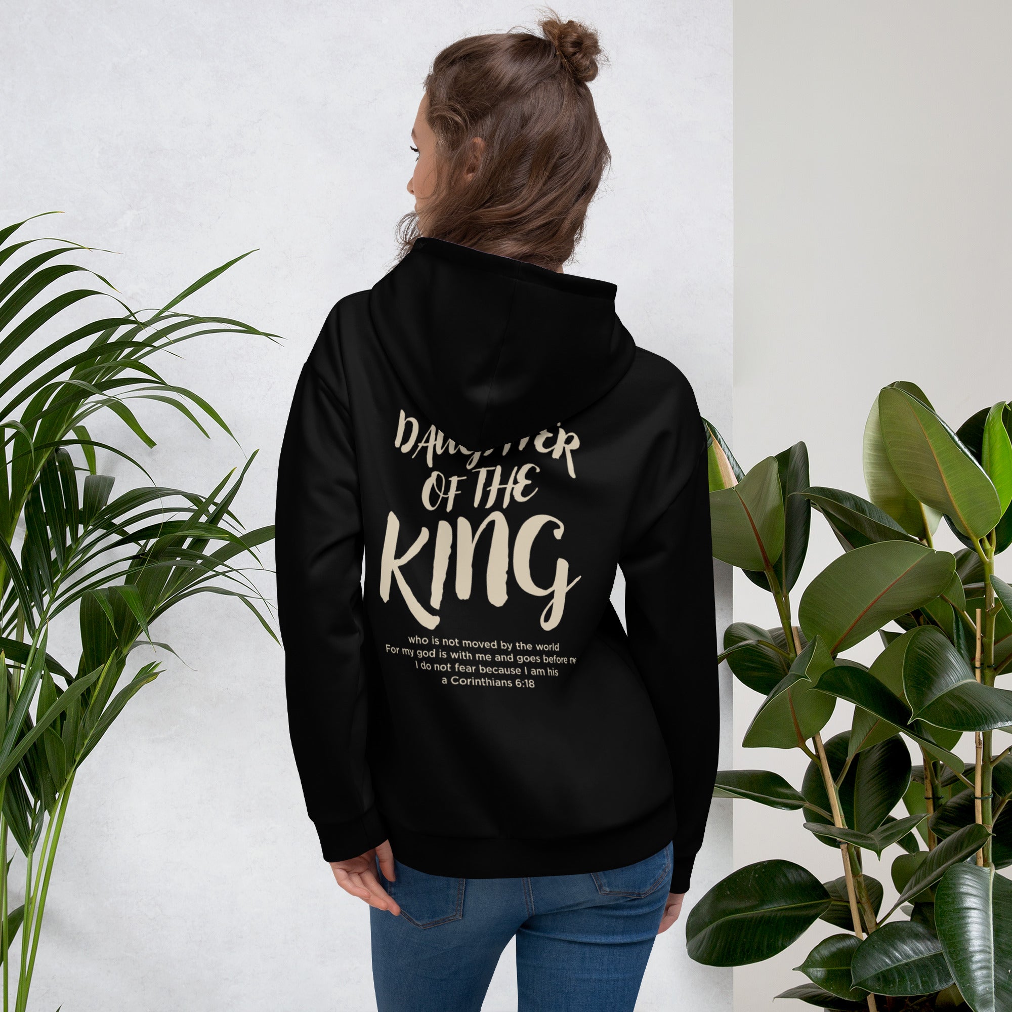 "Daughter of the King" Hoodie - Comfort Meets Faith