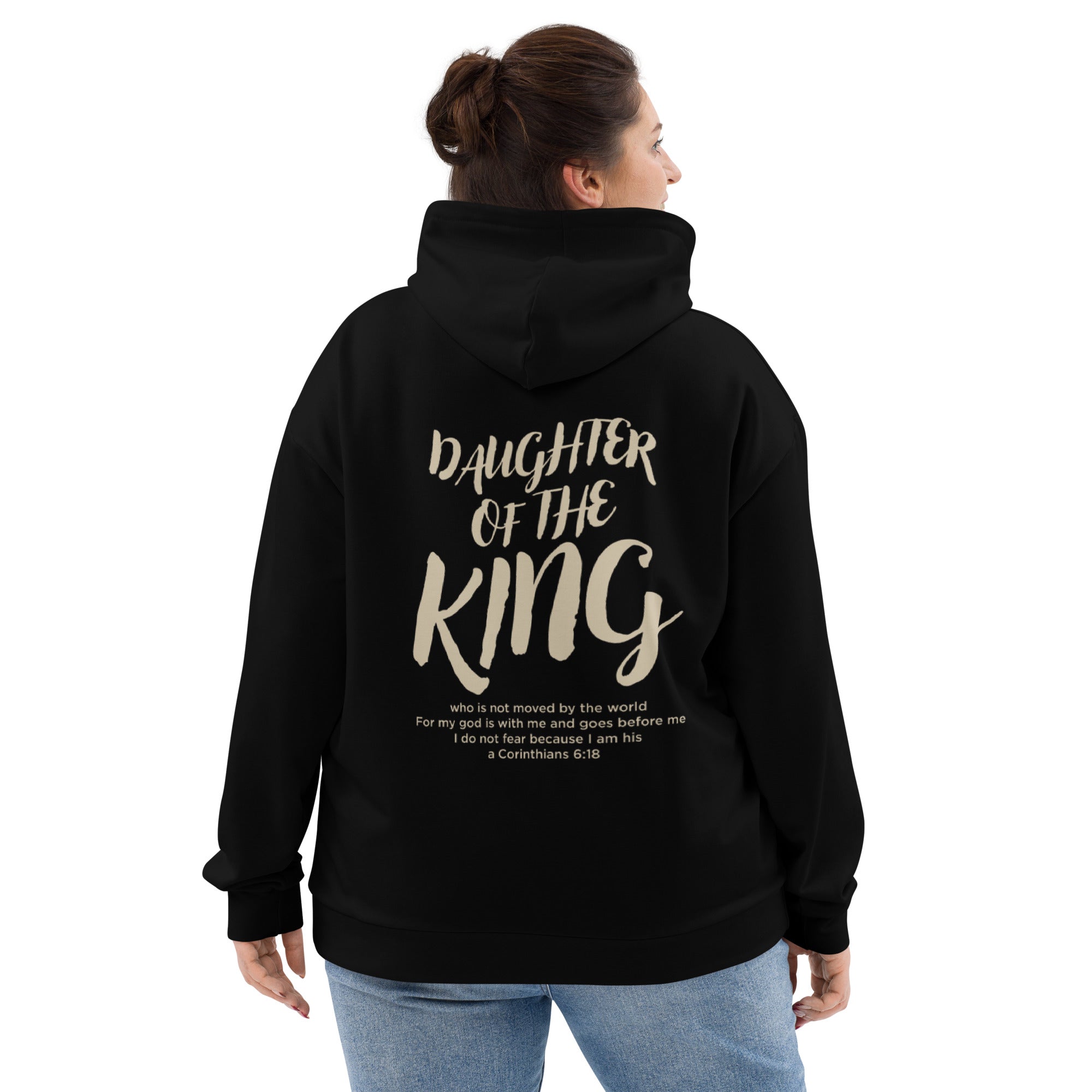 "Daughter of the King" Hoodie - Comfort Meets Faith