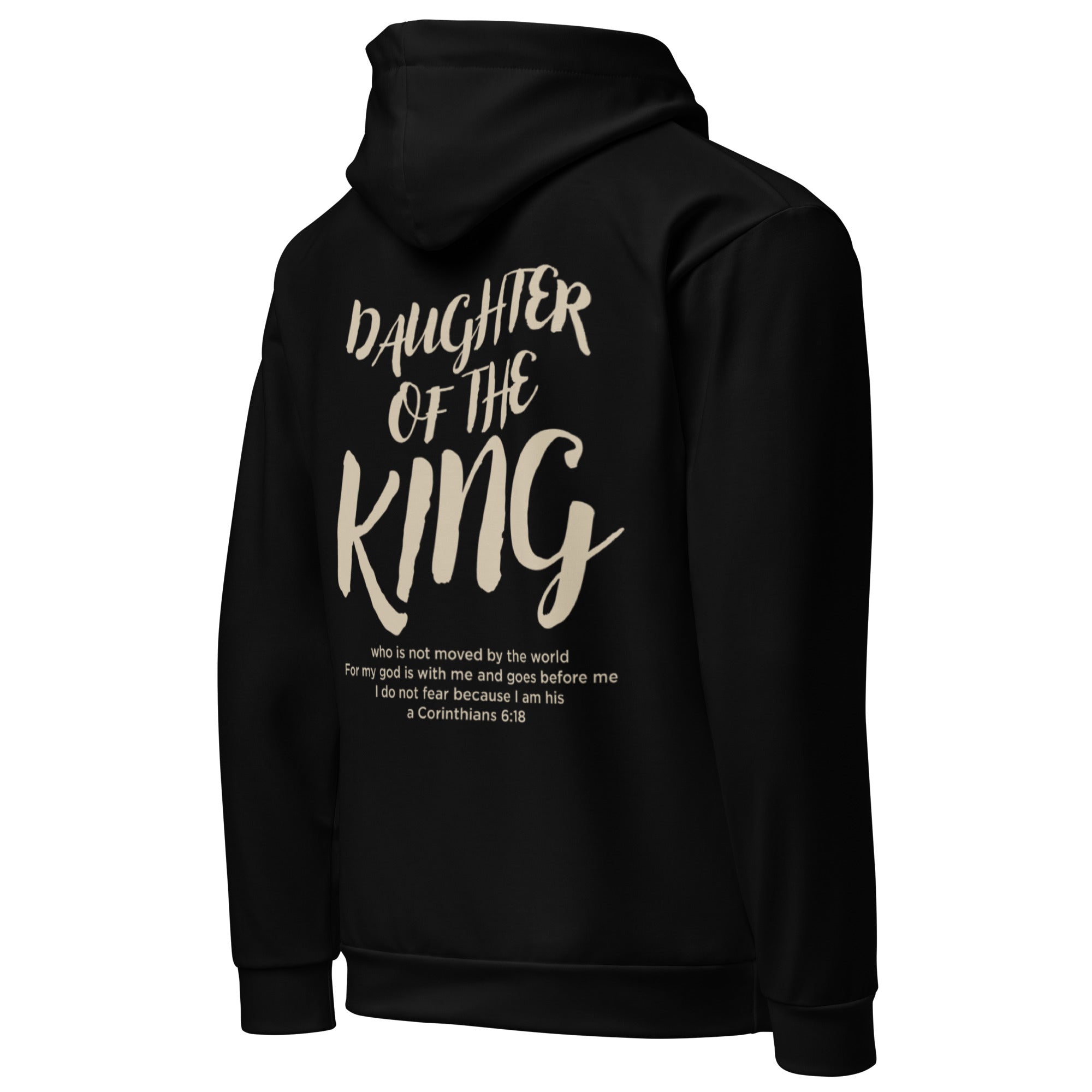 "Daughter of the King" Hoodie - Comfort Meets Faith