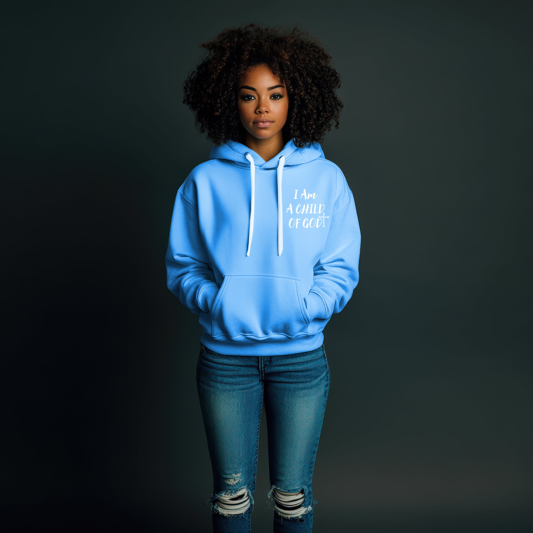 "Child of God" Fashion Hoodie - Where Divine Identity Meets Divine Comfort