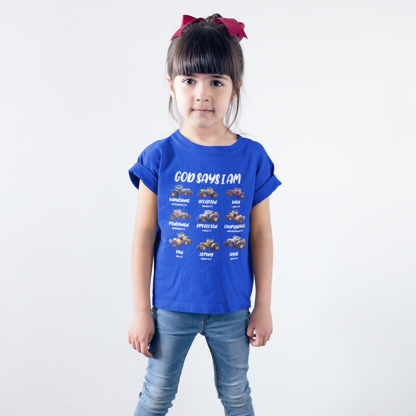 "God Says' Kids Heavy Cotton™ Tee