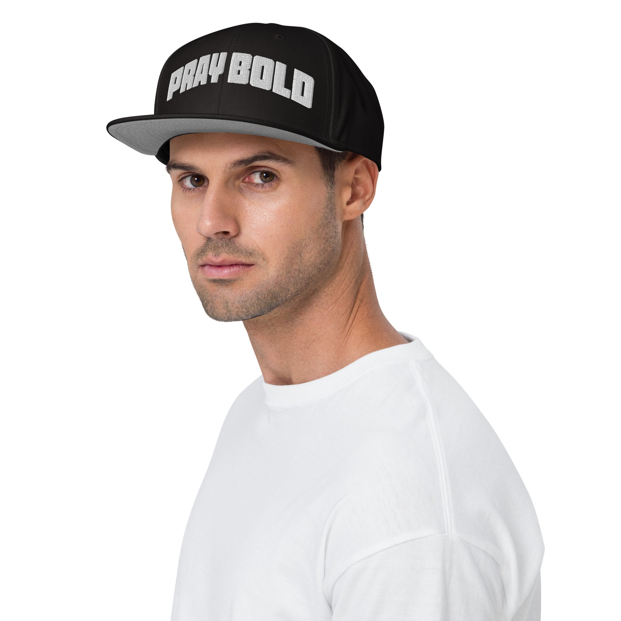 Pray Bold Snapback Hat - Boldness in Prayer, Boldness in Style