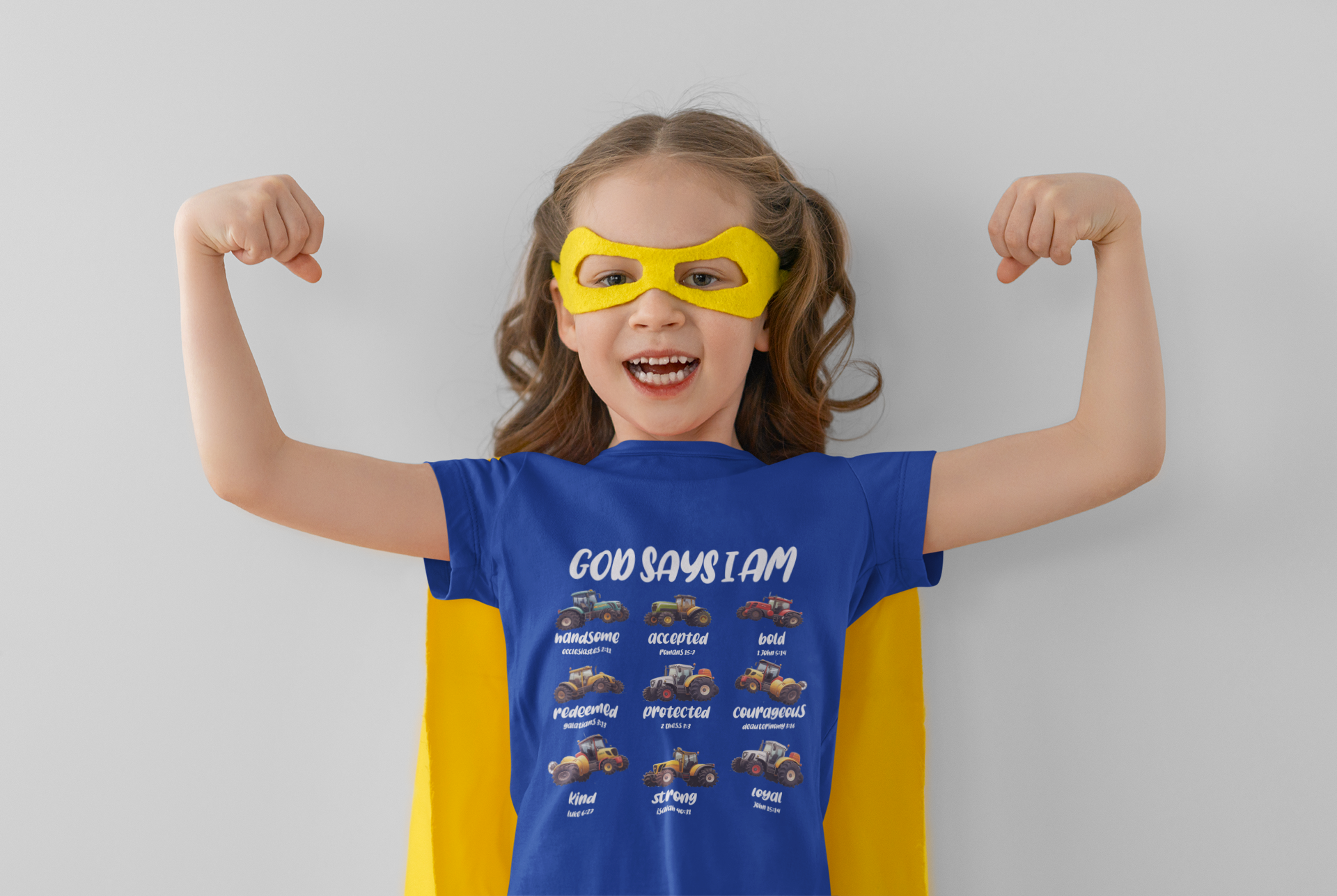 "God Says' Kids Heavy Cotton™ Tee