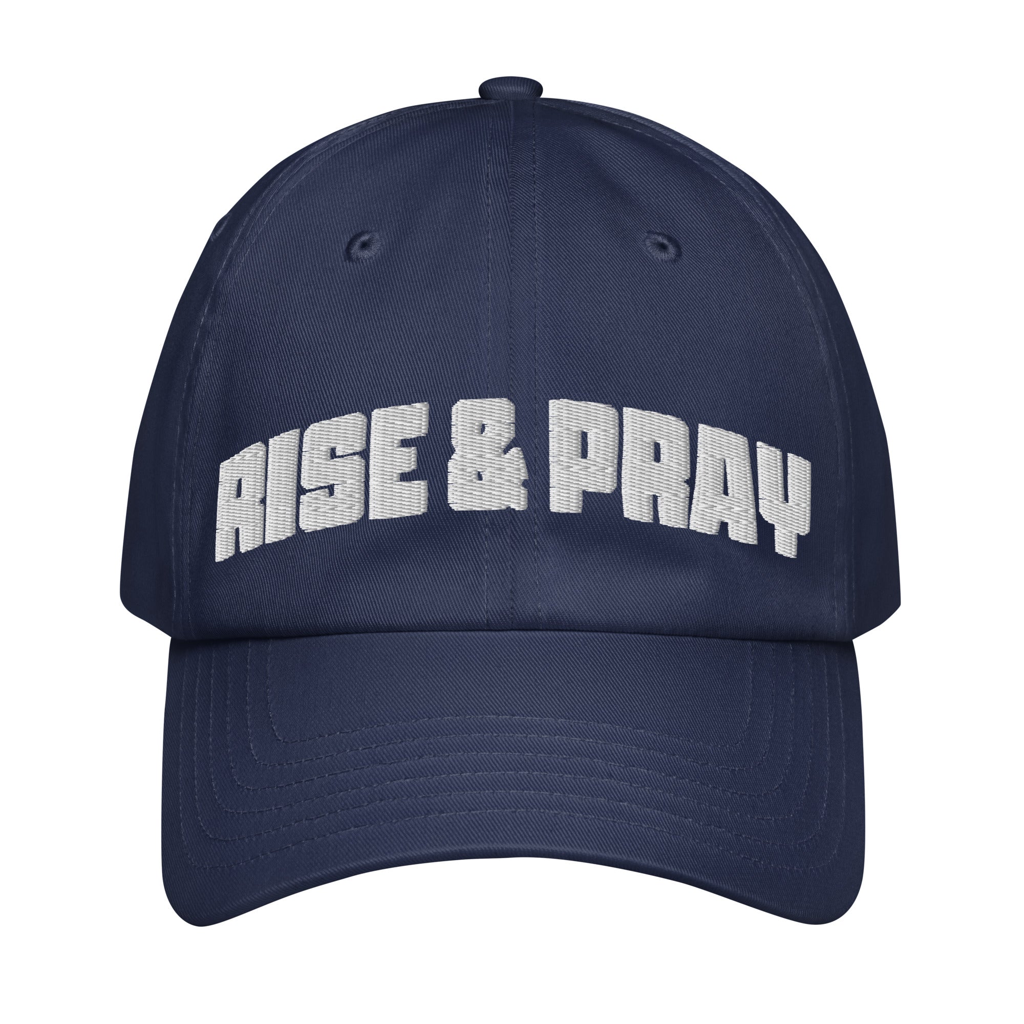 Rise & Pray Under Armour® dad hat - Rise, Pray, Conquer Your Day