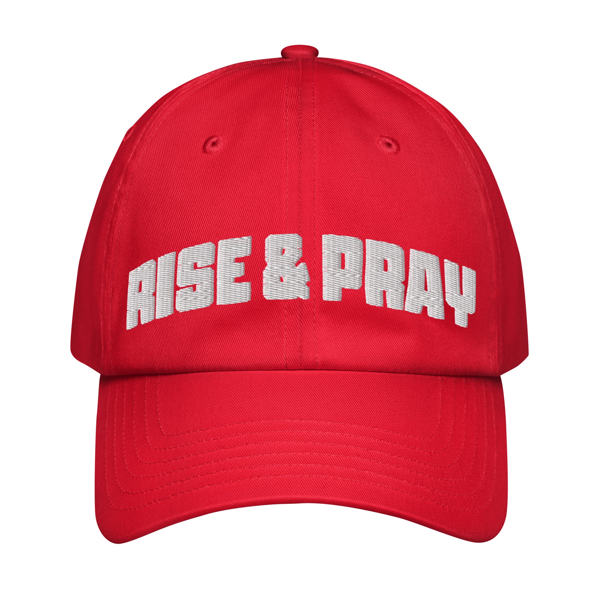 Rise & Pray Under Armour® dad hat - Rise, Pray, Conquer Your Day