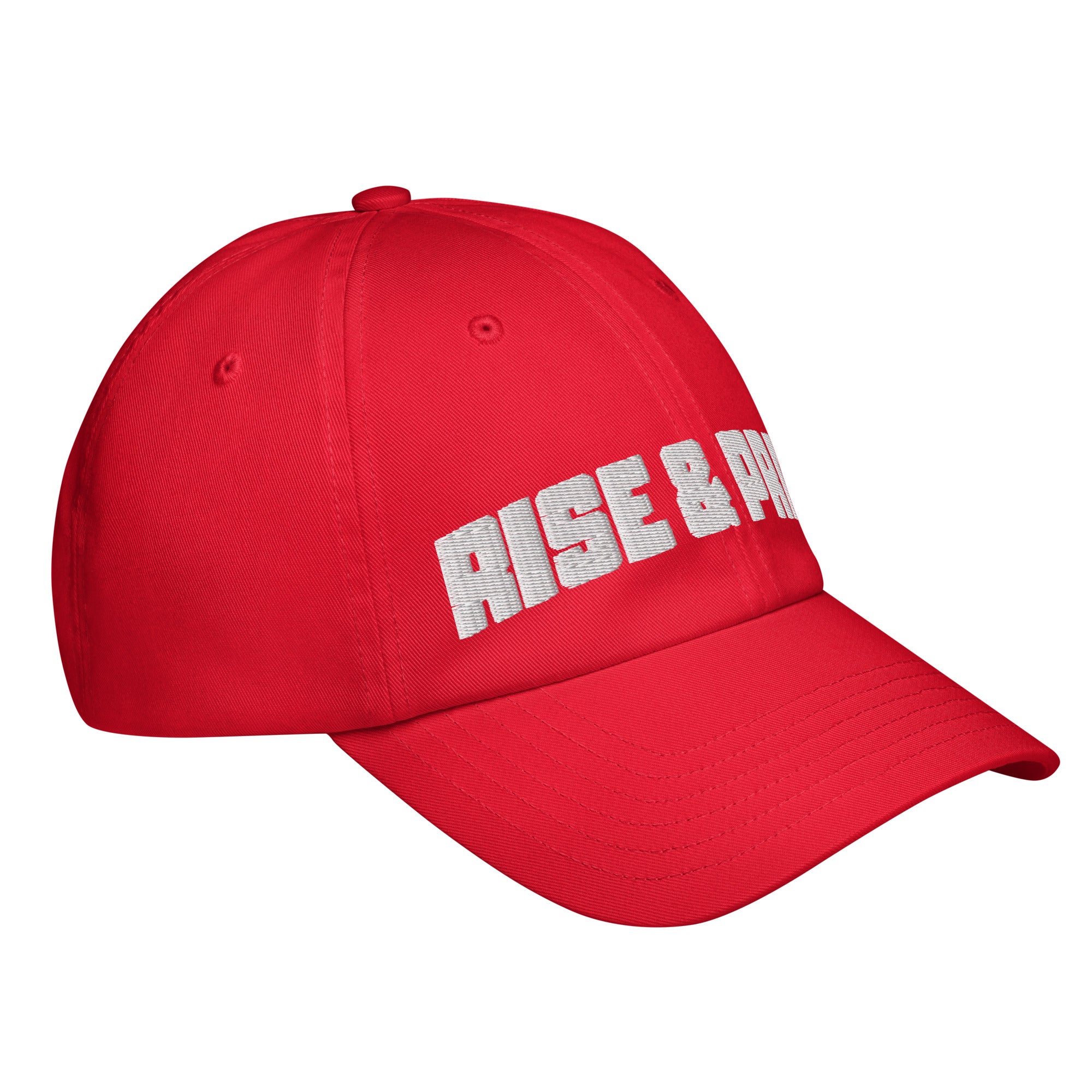 Rise & Pray Under Armour® dad hat - Rise, Pray, Conquer Your Day