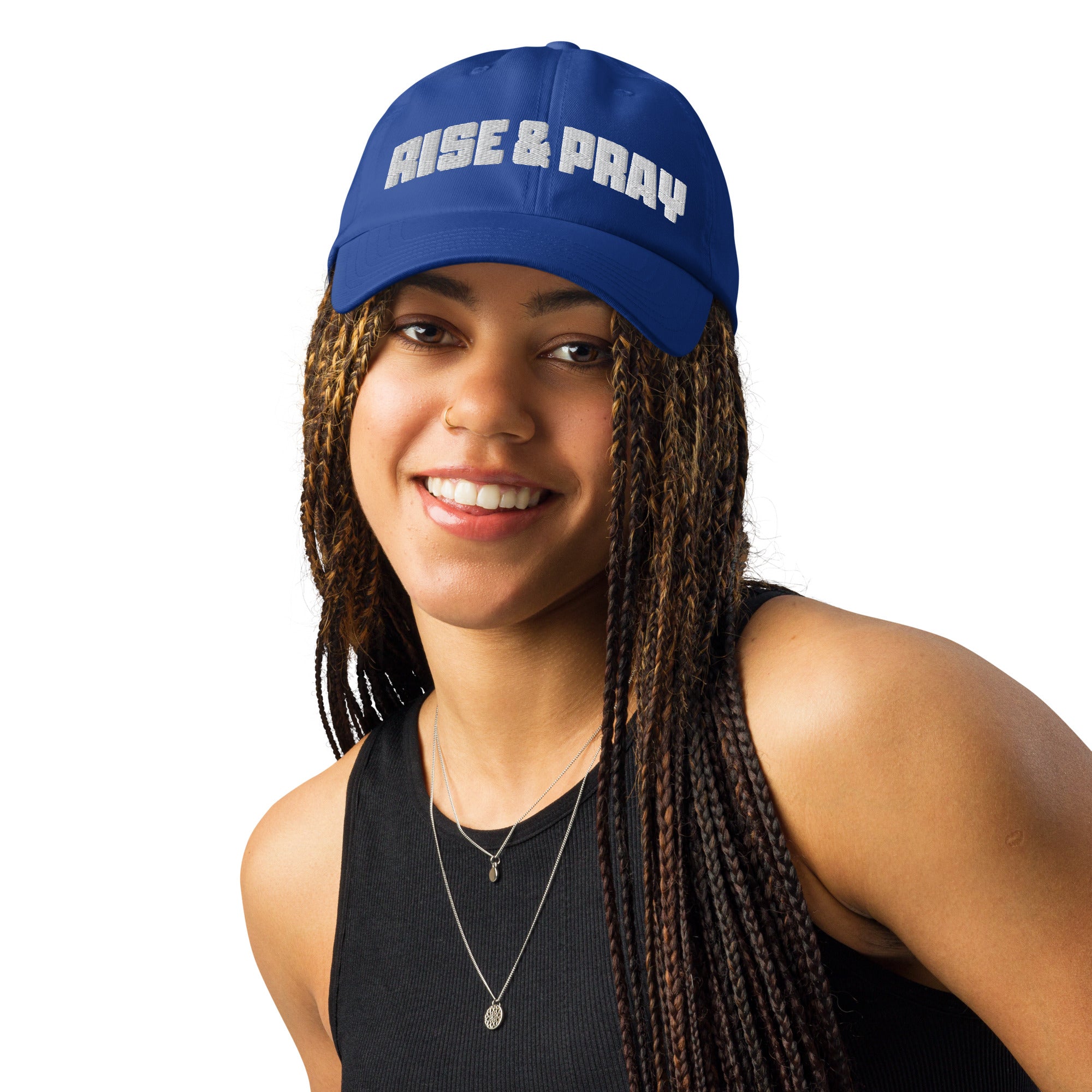 Rise & Pray Under Armour® dad hat - Rise, Pray, Conquer Your Day