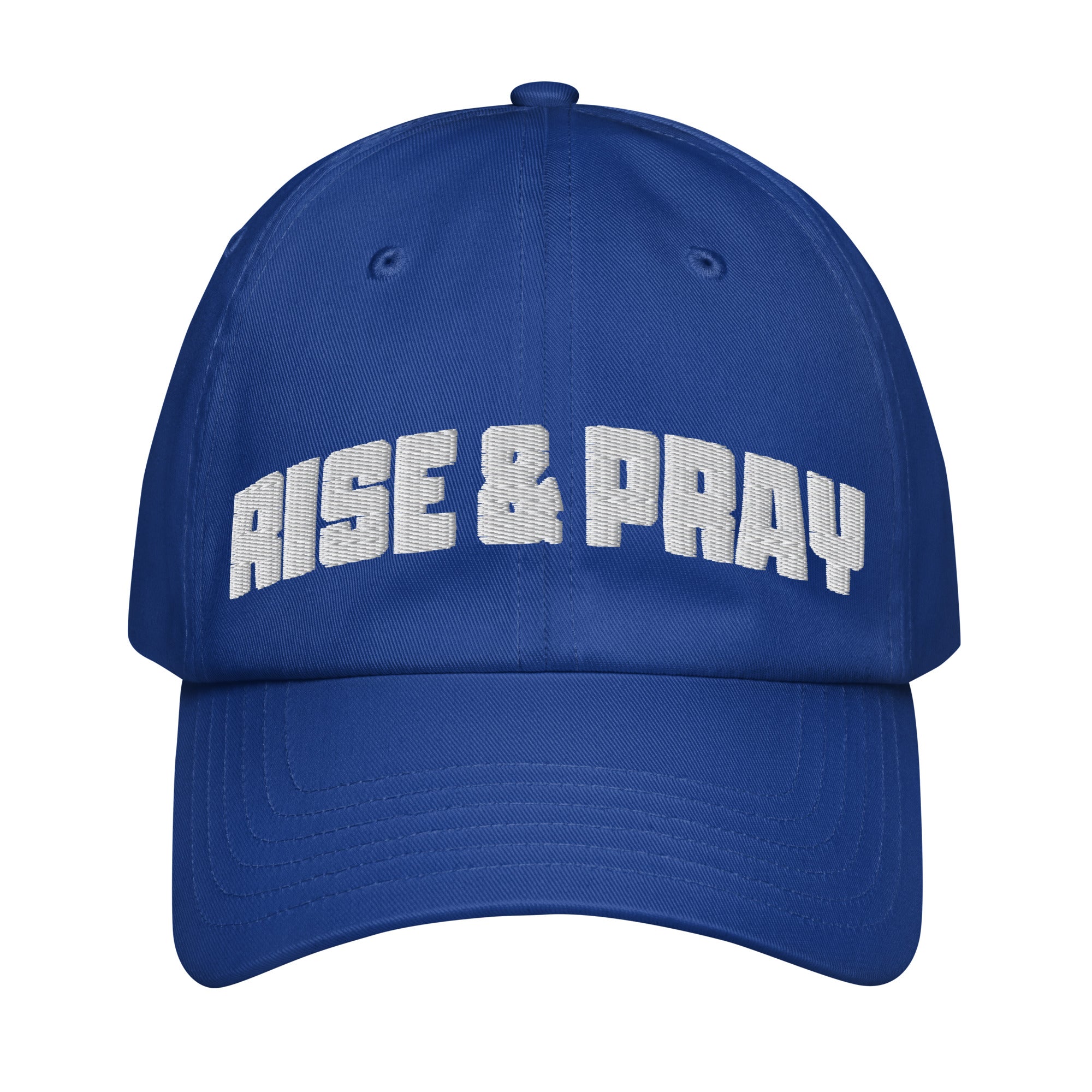 Rise & Pray Under Armour® dad hat - Rise, Pray, Conquer Your Day