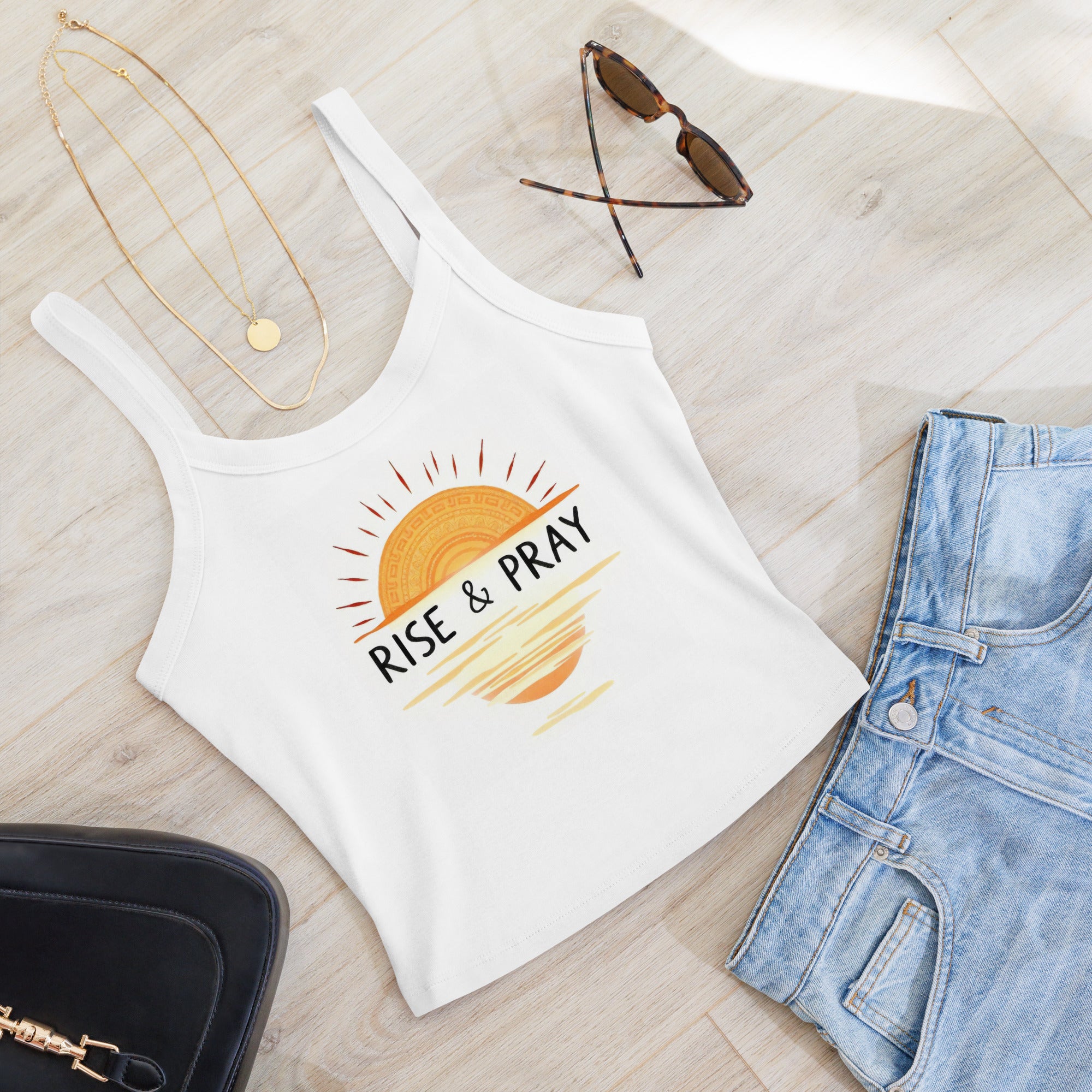 "Rise & Pray" Tank Top - Where Comfort Meets Devotion